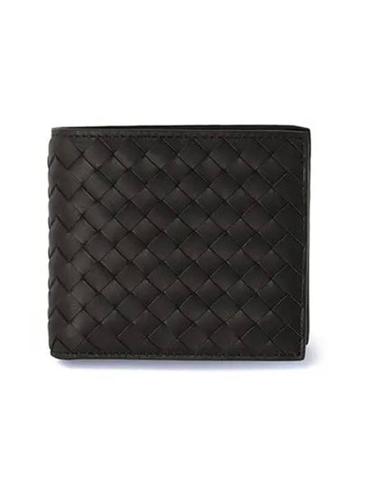 Intrecciato Coin Pocket Half Wallet Espresso - BOTTEGA VENETA - BALAAN 2