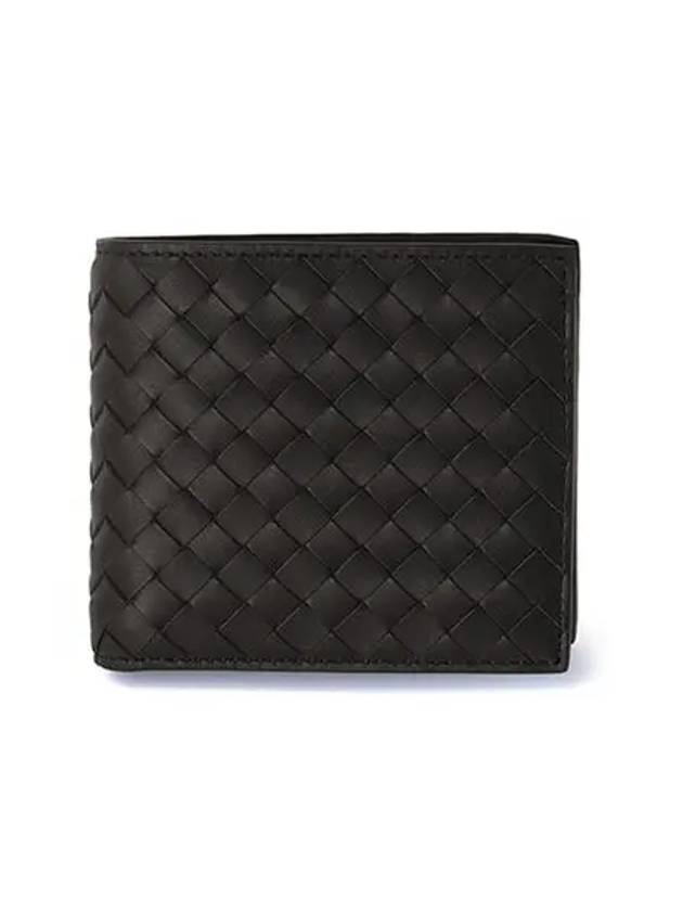 Intrecciato Coin Pocket Half Wallet Espresso - BOTTEGA VENETA - BALAAN 5