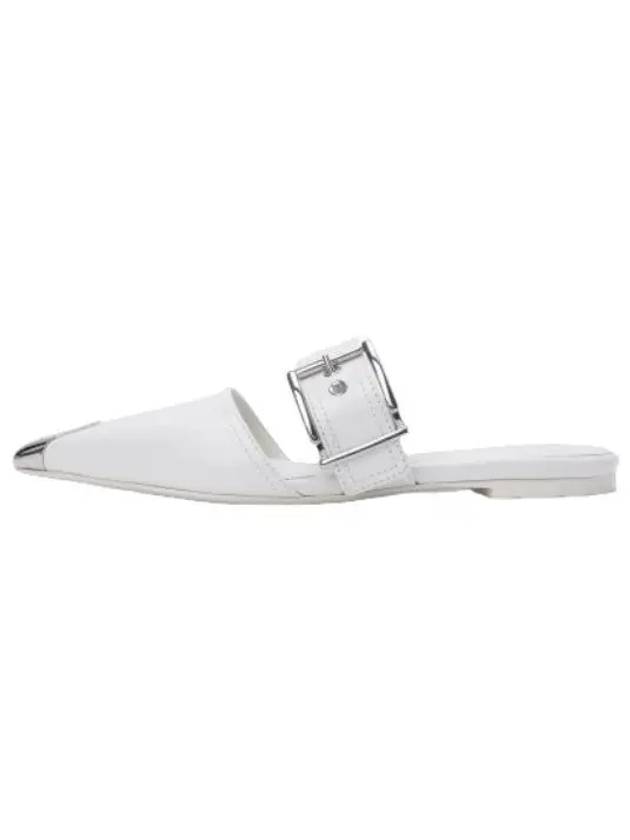 Formal Punk Mule White - ALEXANDER MCQUEEN - BALAAN 1