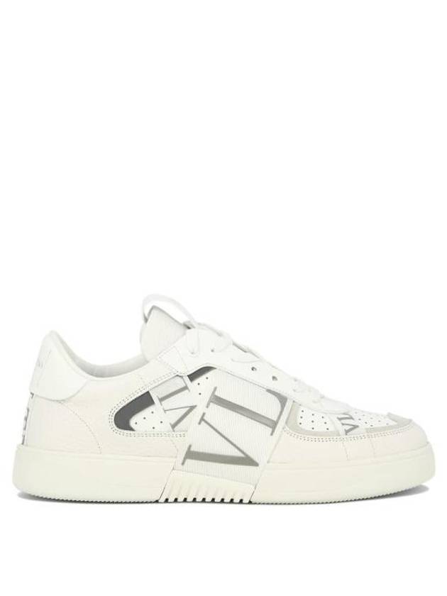 VL7N Band Leather Low Top Sneakers White - VALENTINO - BALAAN 1