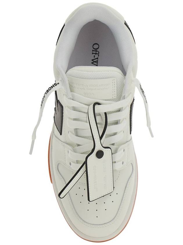 24 ss leather sneakers WITH ICONCI zip tie OMIA189C99LEA0110110 B0650994085 - OFF WHITE - BALAAN 5