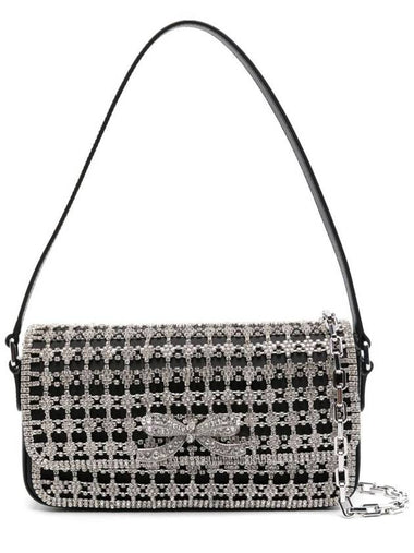 Self-Portrait Shoulder Bag With Rhinestones - SELF PORTRAIT - BALAAN 1