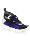 Garavani Sound High fabric and leather sneakers - VALENTINO - BALAAN 2