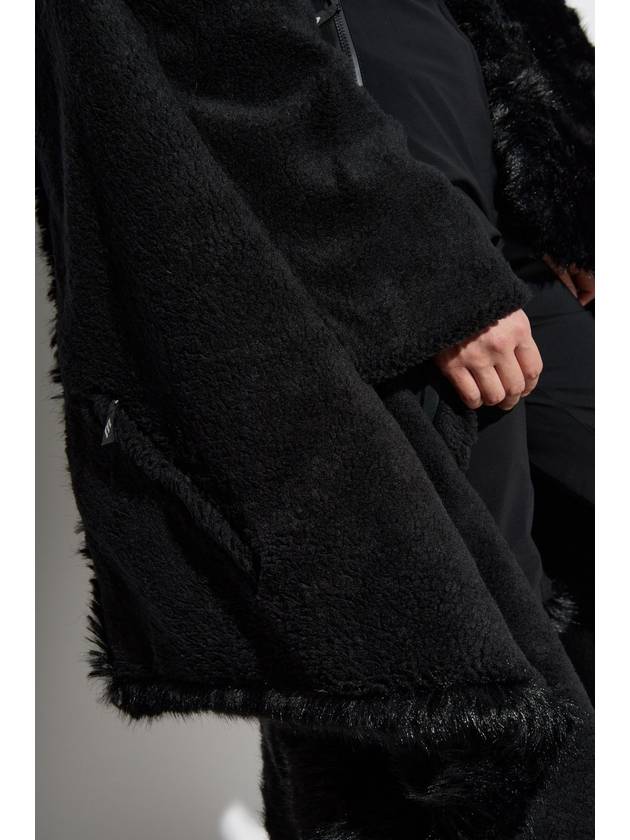 Balenciaga Faux Fur Cape From The Skiwear Collection, Women's, Black - BALENCIAGA - BALAAN 5