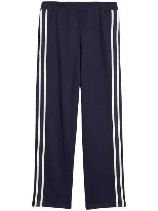 Shiny Technical Fleece Track Pants Nautic Blue - AMI - BALAAN 2