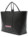 Oversized Tool Tote Bag Black - THOM BROWNE - BALAAN 4