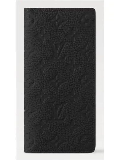 Brazza Taurillon Long Wallet Black - LOUIS VUITTON - BALAAN 2