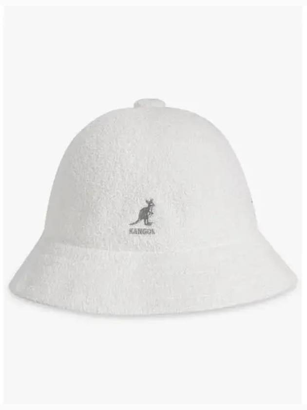 0397BC WHITE Bucket Hat 271141 - KANGOL - BALAAN 1