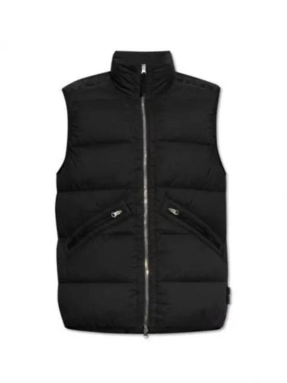 Seamless Tunnel Nylon Down Vest Black - STONE ISLAND - BALAAN 2