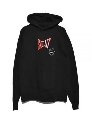 24 HOODIESAINT SM YS8 0000 035 BLACK Saint Hoodie - SAINT MXXXXXX - BALAAN 1