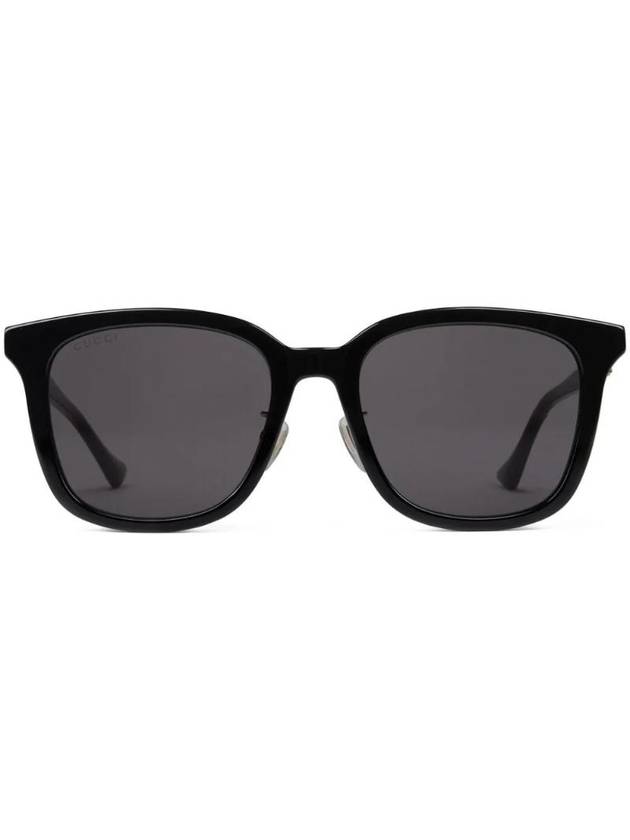 Low Nose Bridge Fit Square Sunglasses Black - GUCCI - BALAAN 1