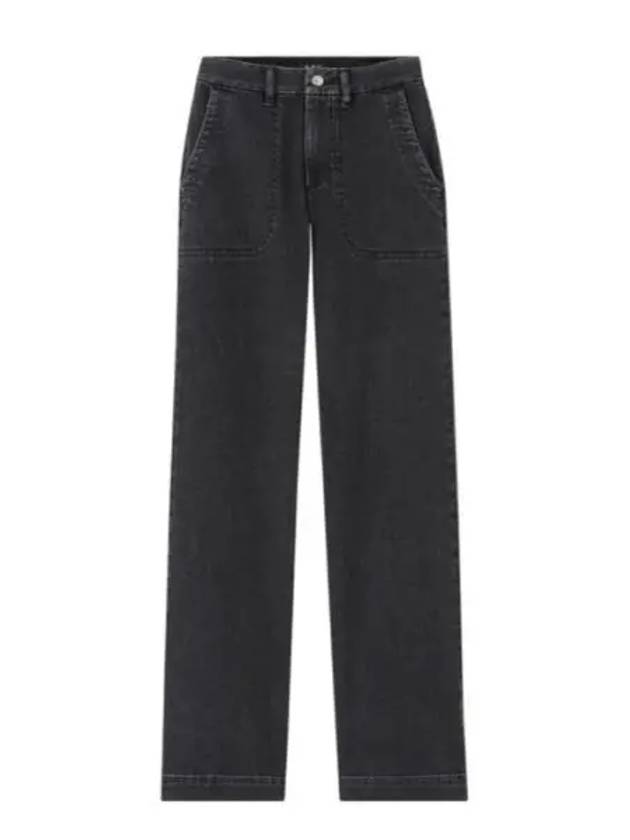 High Rise Jeans Grey - A.P.C. - BALAAN 2