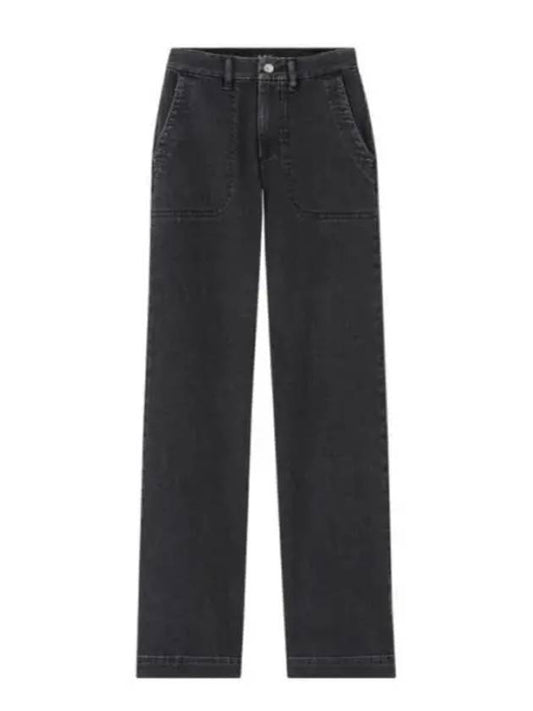 High Rise Jeans Grey - A.P.C. - BALAAN 2