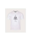 1020 Jersey British Sailor Short Sleeve T-Shirt White - CP COMPANY - BALAAN 2