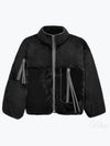 Marlene Hooded Zip-up Black - UGG - BALAAN 2