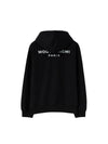 Back logo hooded zip up black - WOOYOUNGMI - BALAAN 1