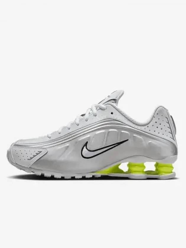 Sharks R4 Sneakers White Metallic Silver Bolt AR3565 102 708886 - NIKE - BALAAN 1