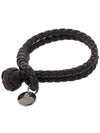 Intrecciato Double Weaving Bracelet Brown - BOTTEGA VENETA - BALAAN 10