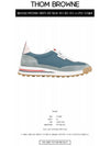 Signature Tech Running Low Top Sneakers Blue - THOM BROWNE - BALAAN 3