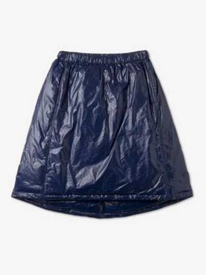 Down Midi Padding A-Line Skirt Navy - JIL SANDER - BALAAN 2