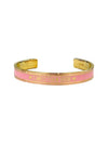 Cord Bangle Bracelet Gold Pink - DIOR - BALAAN 2