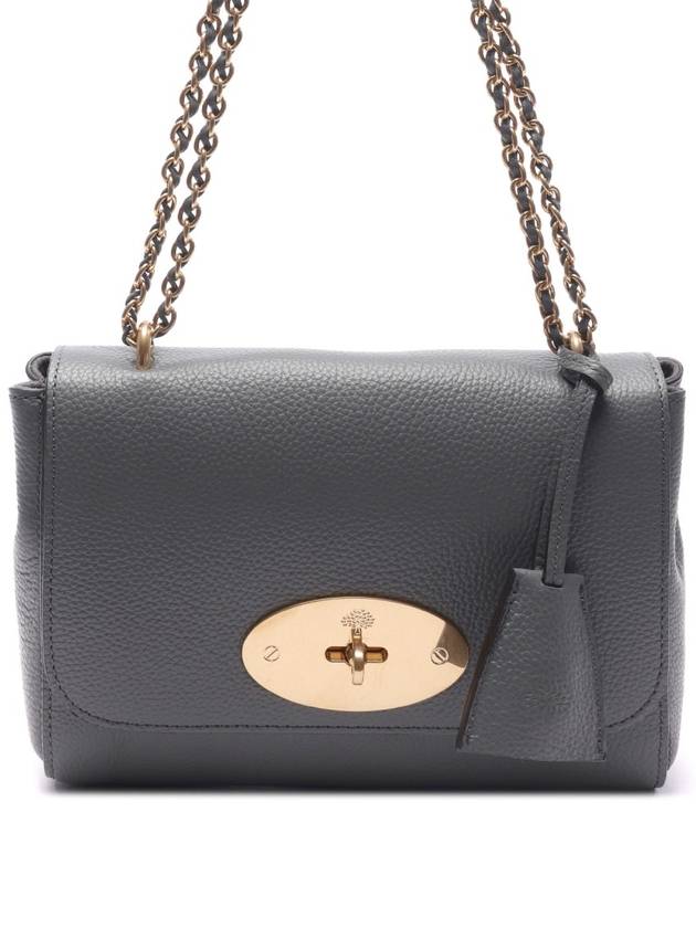 Lily Small Grain Cross Bag Grey - MULBERRY - BALAAN 2