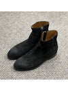Floyd Suede Ankle Boots Black - BUTTERO - BALAAN 4
