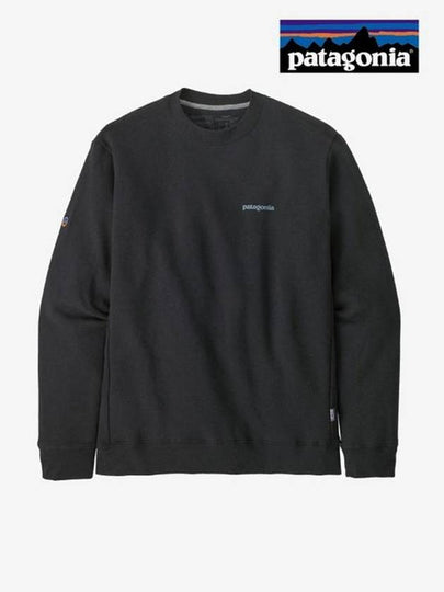 Fitz Roy Icon Sweatshirt Ink Black - PATAGONIA - BALAAN 2