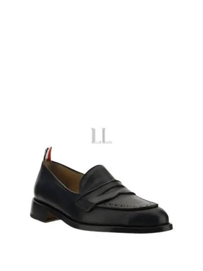 Grosgrain Loop Trim Loafers Brown - THOM BROWNE - BALAAN 2