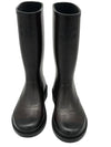 Monogram Bicolor Rain Boots Brown Black - CHANEL - BALAAN 1