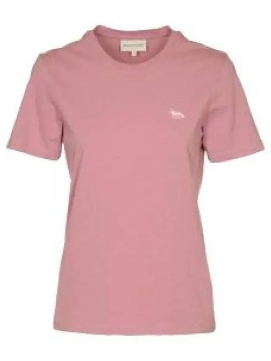 Baby Fox Patch Regular Short Sleeve T-Shirt Blossom - MAISON KITSUNE - BALAAN 2