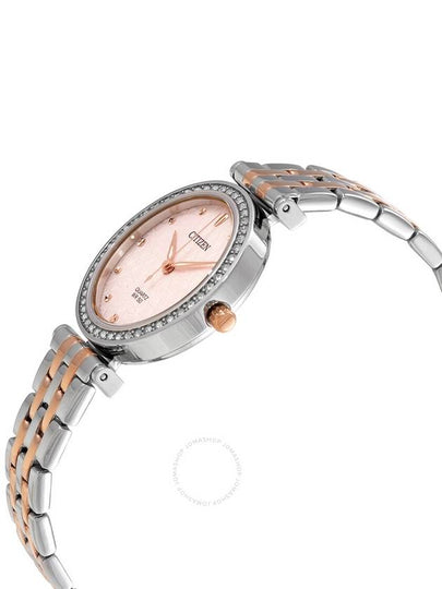 Citizen Quartz Crystal Pink Dial Ladies Watch ER0218-53X - CITIZEN - BALAAN 2