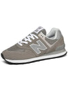 574 Logo Mesh Low Top Sneakers Grey - NEW BALANCE - BALAAN 7