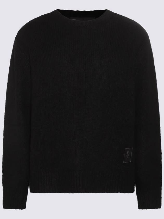 Neil Barrett Black Wool And Cashmere Blend The Perfect Sweater - NEIL BARRETT - BALAAN 1