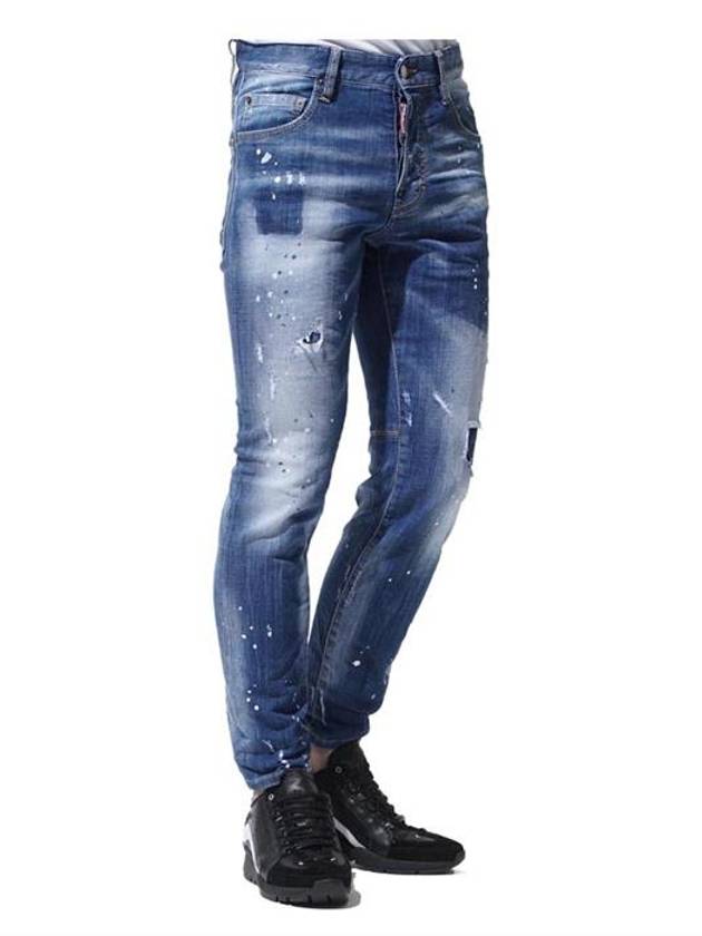 City Biker Jeans Blue - DSQUARED2 - BALAAN 9