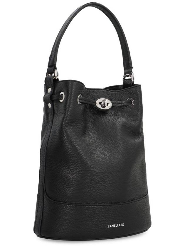 Zanellato Monda S Leather Bucket Bag - ZANELLATO - BALAAN 5