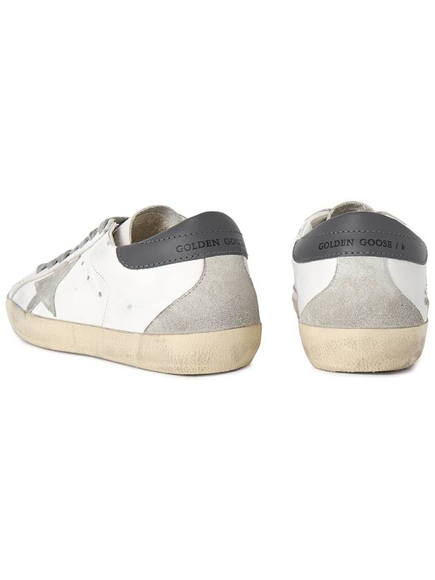 Superstar Grey Tab Low Top Sneakers White - GOLDEN GOOSE - BALAAN 8