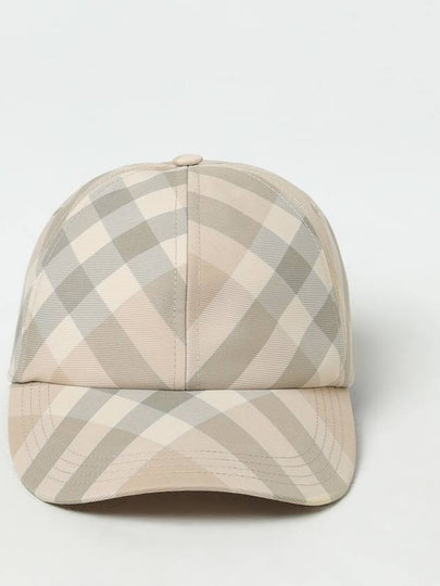 Check Ball Cap Beige - BURBERRY - BALAAN 2