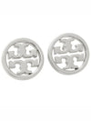 Miller Stud Earrings Silver - TORY BURCH - BALAAN 2