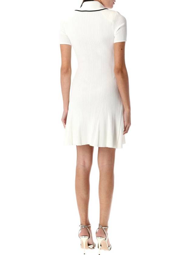 Self-Portrait Knit Pleated Midi Dress - SELF PORTRAIT - BALAAN 2