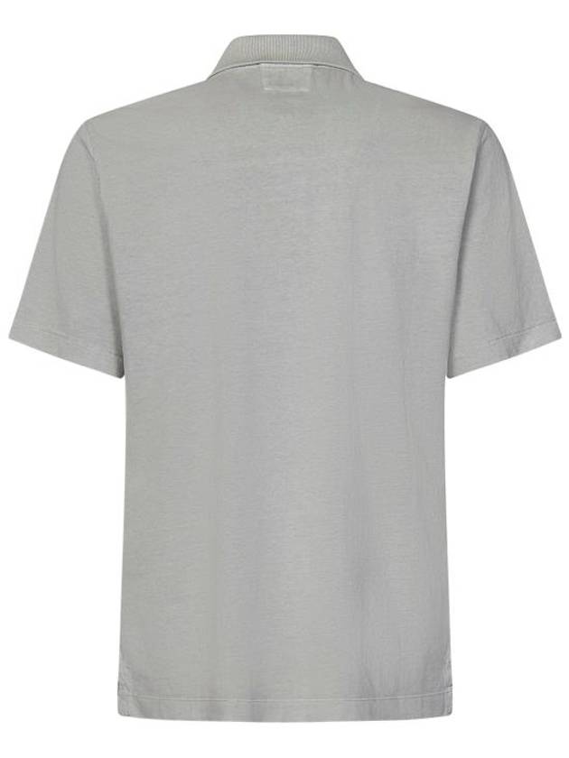 1020 Jersey Polo Shirt Grey - CP COMPANY - BALAAN 3