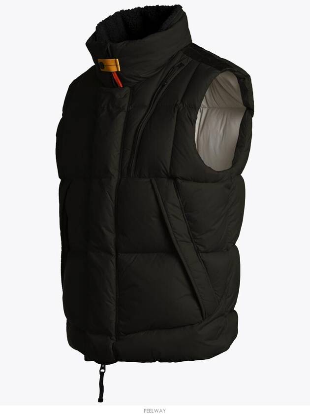 PP03 WILBUR 710 Charcoal Pencil Wilbur Down Padded Vest - PARAJUMPERS - BALAAN 2