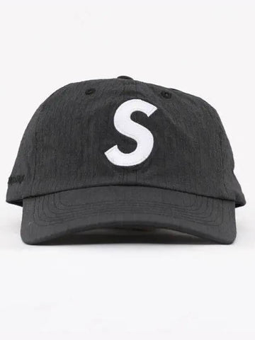 Cordura Ripstop S Logo 6 Panel Ball Cap SS23H90 BLACK 270213 1039145 - SUPREME - BALAAN 1