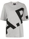 Cory All Over Logo Short Sleeve T-Shirt Grey - A.P.C. - BALAAN 1