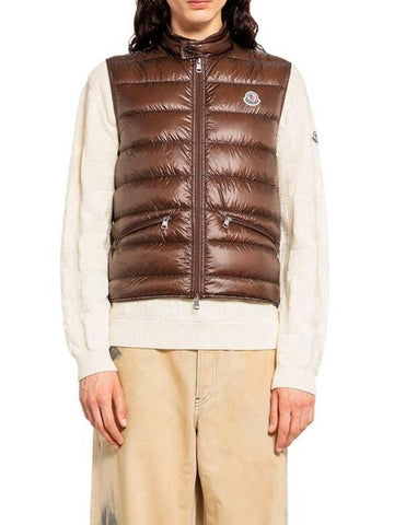 Padding 1A10700 53029 257 Brown - MONCLER - BALAAN 1