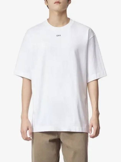 Men's Off Stamp Short Sleeve T-Shirt White - OFF WHITE - BALAAN 2