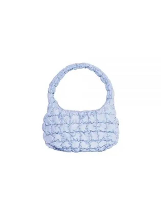 Quilted Mini Shoulder Bag Light Blue - COS - BALAAN 2