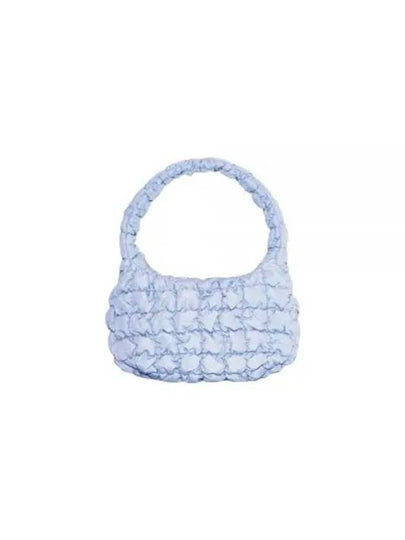 Quilted Mini Shoulder Bag Light Blue - COS - BALAAN 2