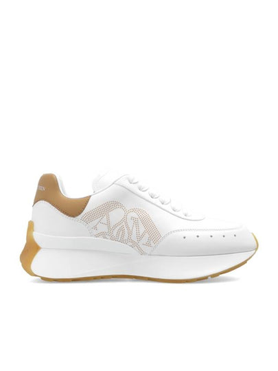 Sprint Runner Low Top Sneakers White - ALEXANDER MCQUEEN - BALAAN 2