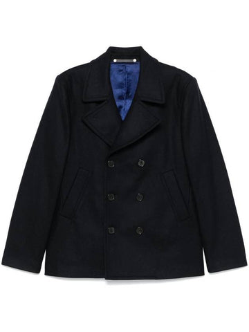 Paul Smith Double-Breasted Peacoat - PAUL SMITH - BALAAN 1